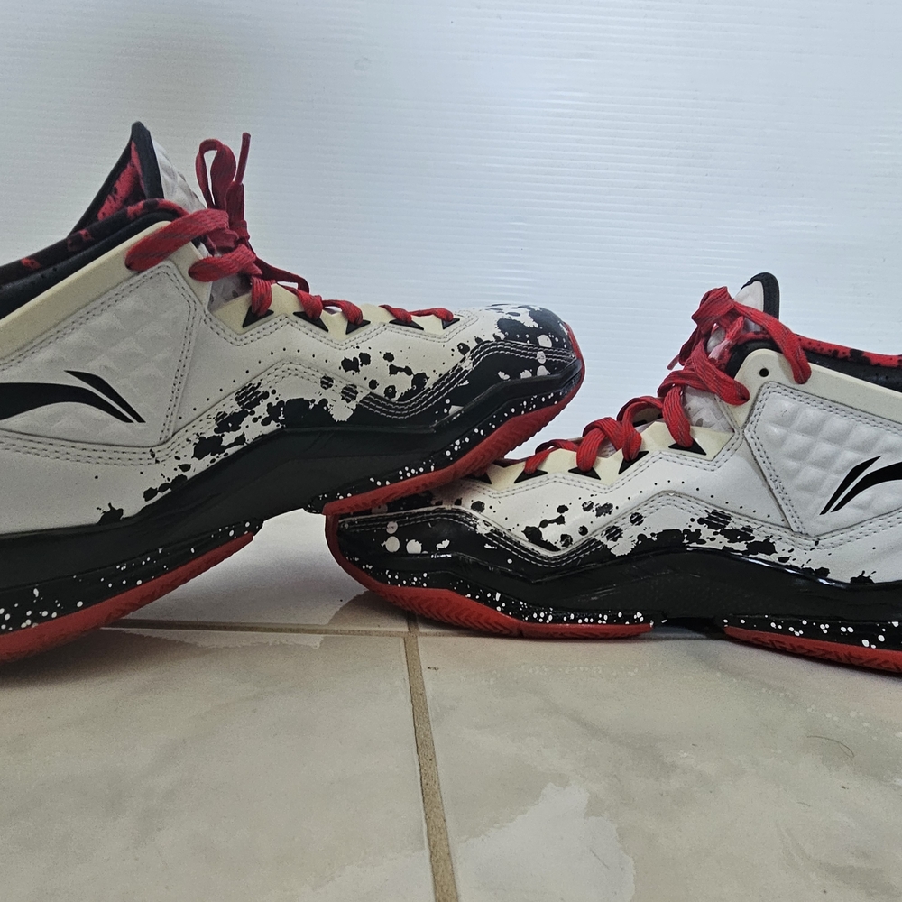 Li-Ning Way of Wade WOW 3 Men's Size (13) 305 Drip black red Used